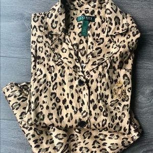 Ralph Lauren animal print Pajamas